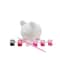 12 Pack: 3D Piggy Bank Ceramic Kit by Creatology&#x2122;
